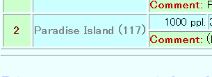 Island registered